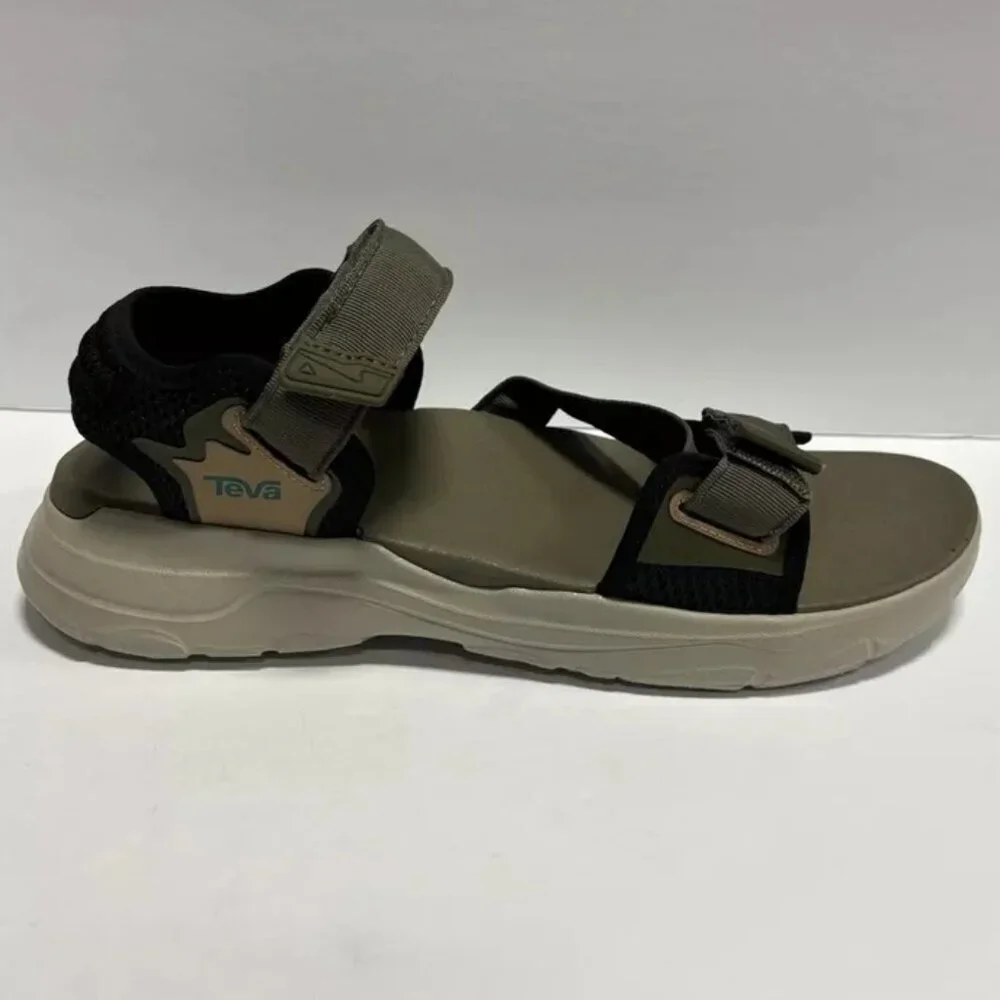 Teva Men’s Zymic Strappy Sandals Dark Green, Size 10 M